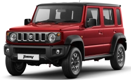 Suzuki Jimny 5 Doors Merah Medan